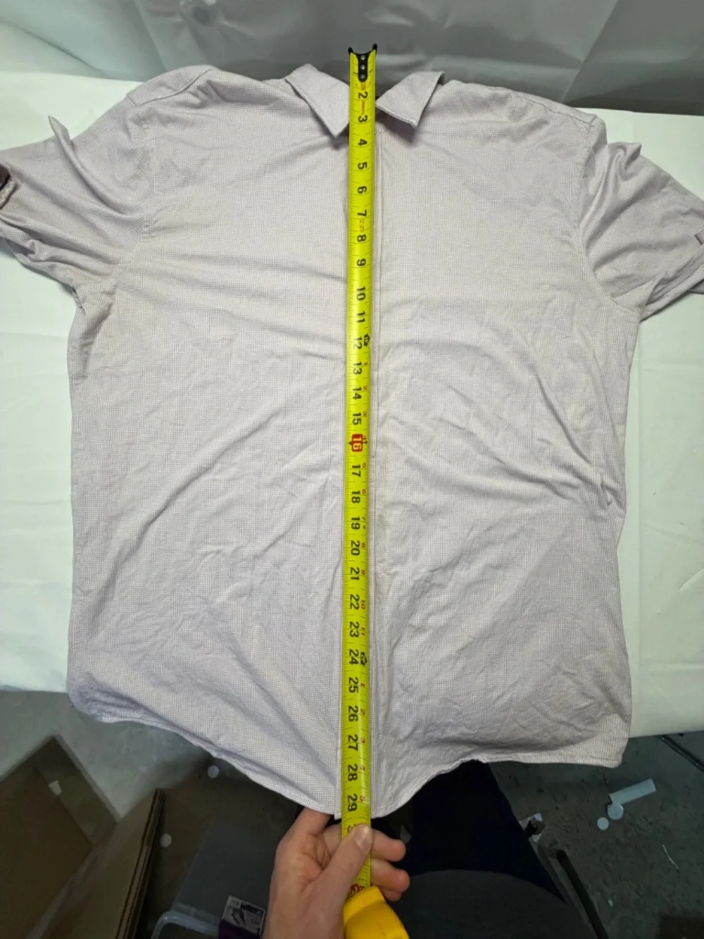 Buttercloth Men's Lavender Micro-Texture Dress‎ Shirt